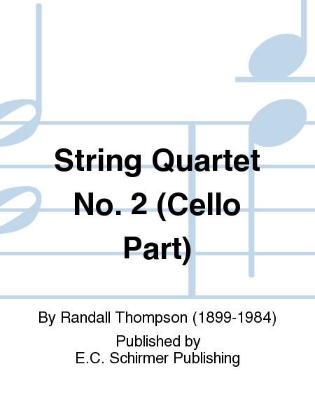 String Quartet No. 2 (Cello Part)