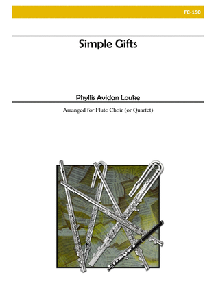 Simple Gifts for Flute Choir