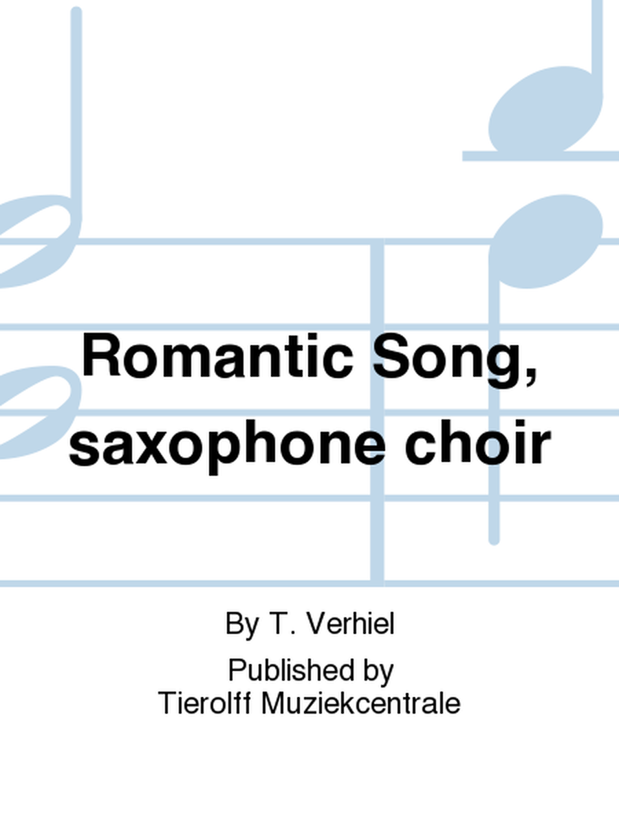 Romantic Song, Saxophone ensemble