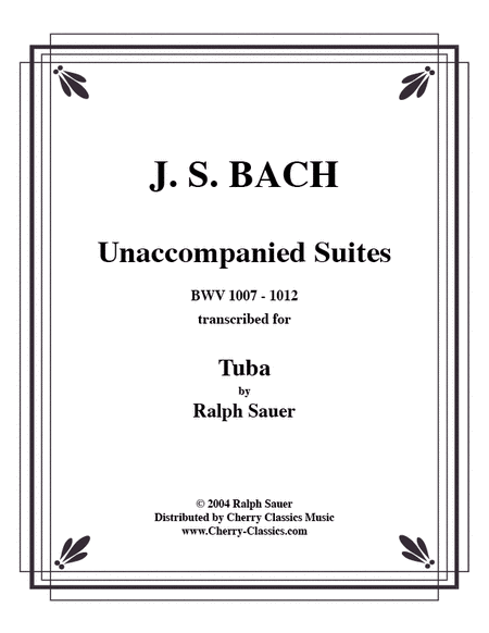 Unaccompanied Suites Tuba CD-ROM image number null