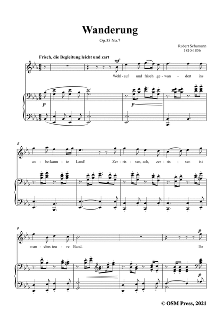 Schumann-Wanderung,Op.35 No.7 in E flat Major