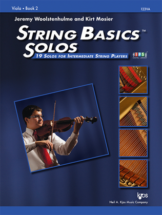 Book cover for String Basics Solos Book 2 - Viola