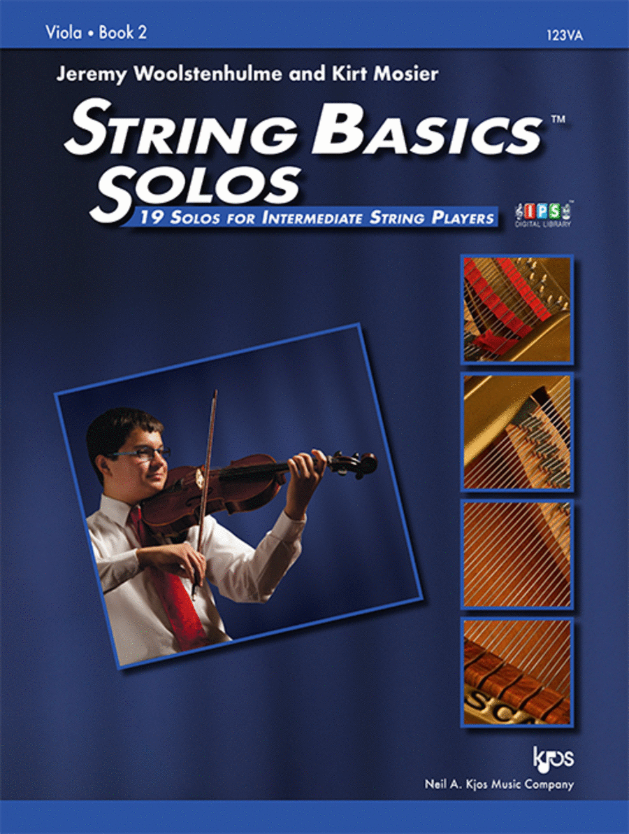 Book cover for String Basics Solos Book 2 - Viola