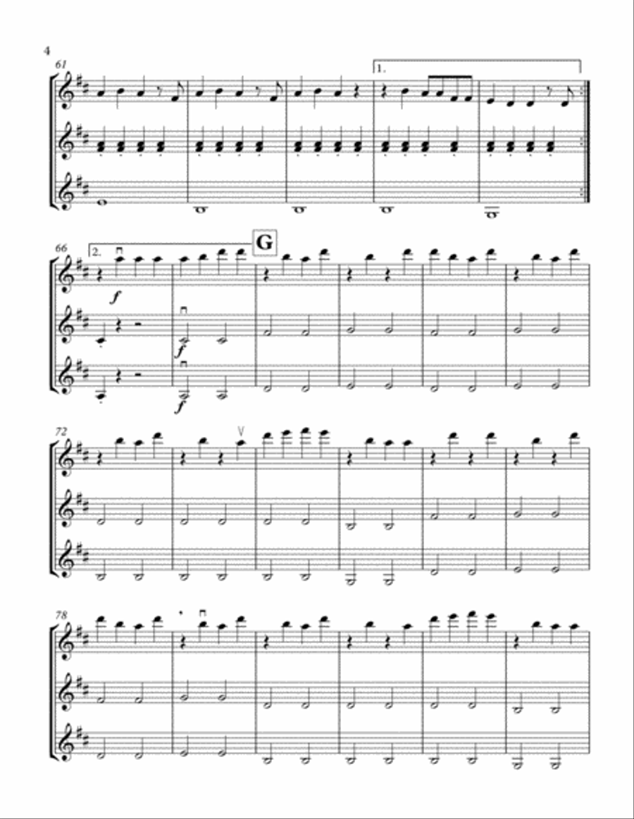 Roar Roar String Trio scores gallery preview page 5