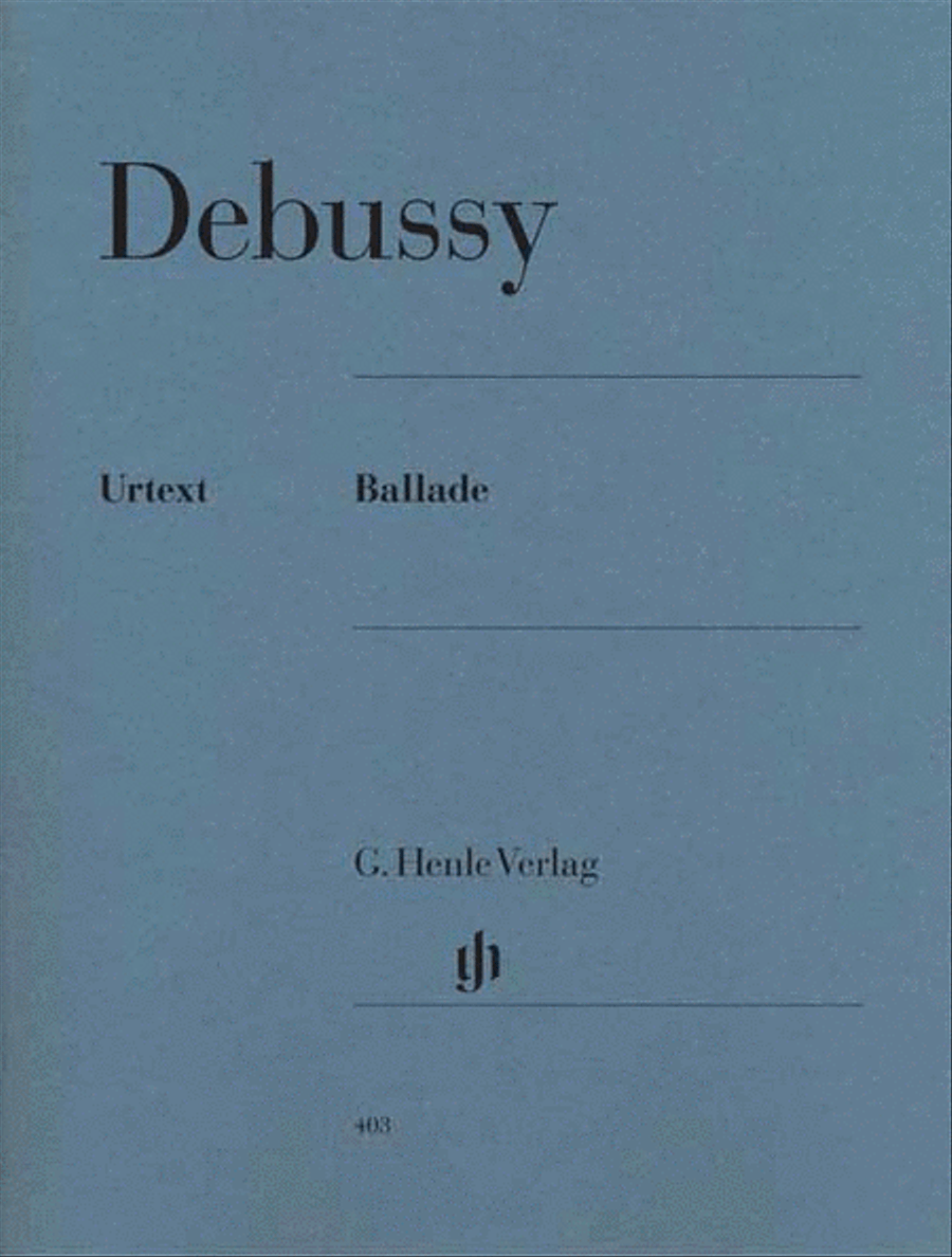 Ballade Piano Solo scores gallery preview page 1