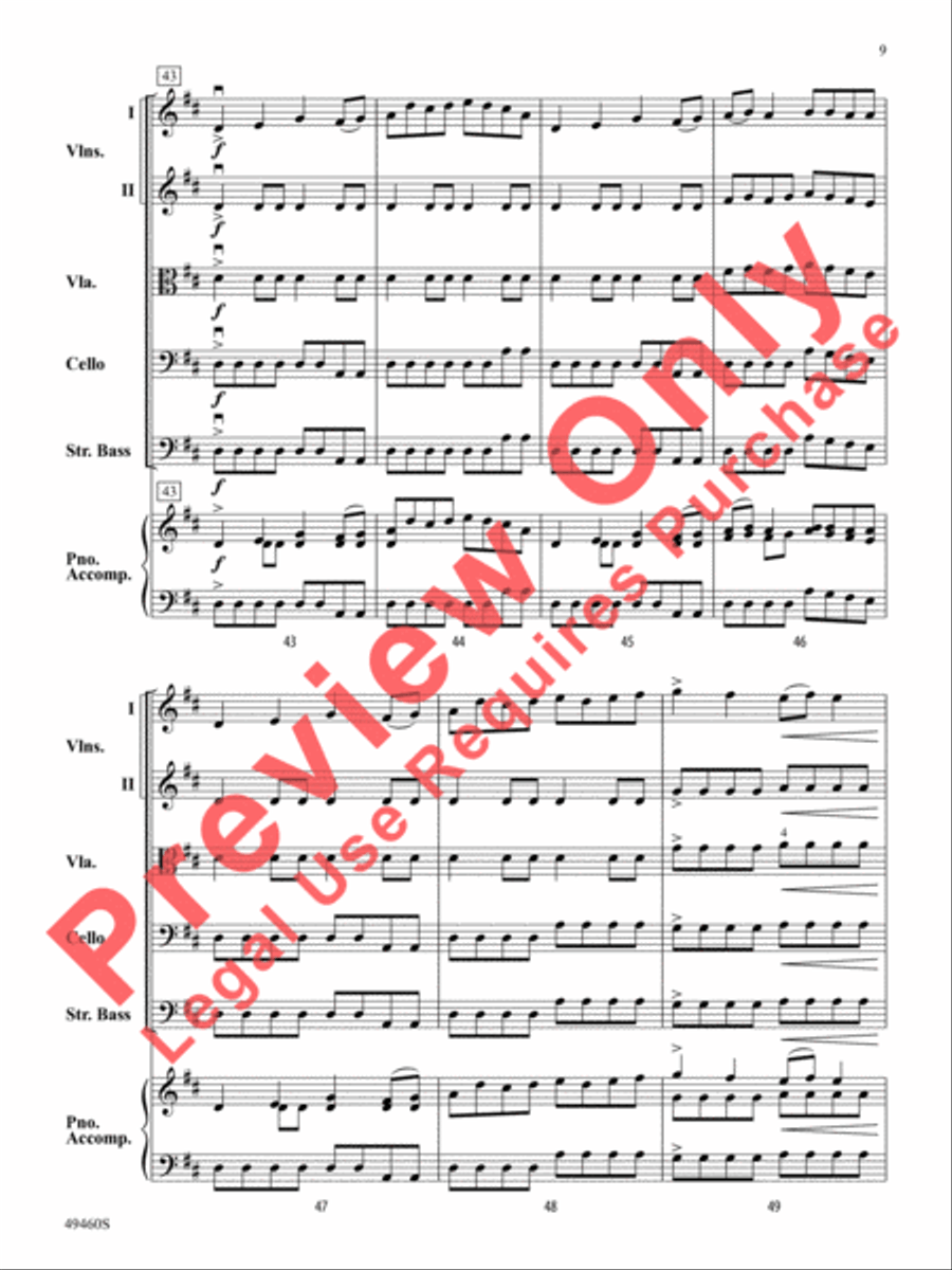 Resilience String Orchestra scores gallery preview page 10