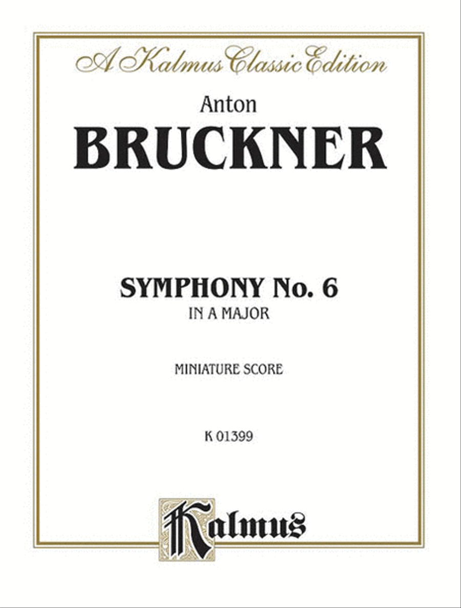 Symphony No. 6 Full Orchestra scores gallery preview page 1