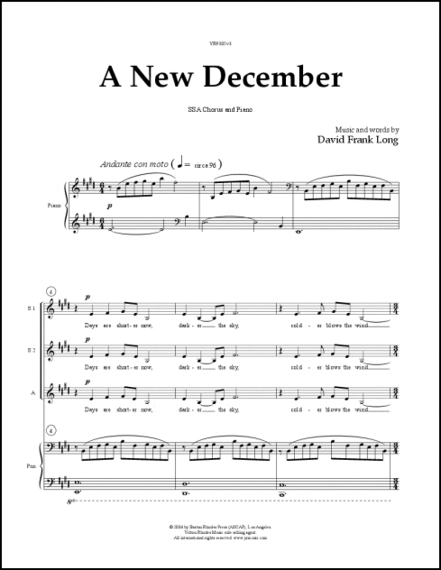 New December, A