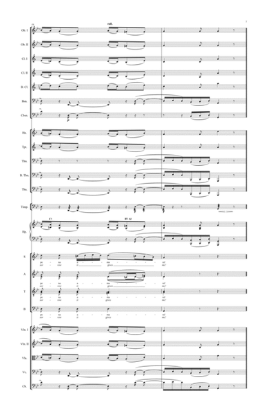 Separazione (Parting) - Version for SATB Chorus and Orchestra image number null