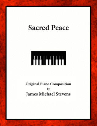 Book cover for Sacred Peace