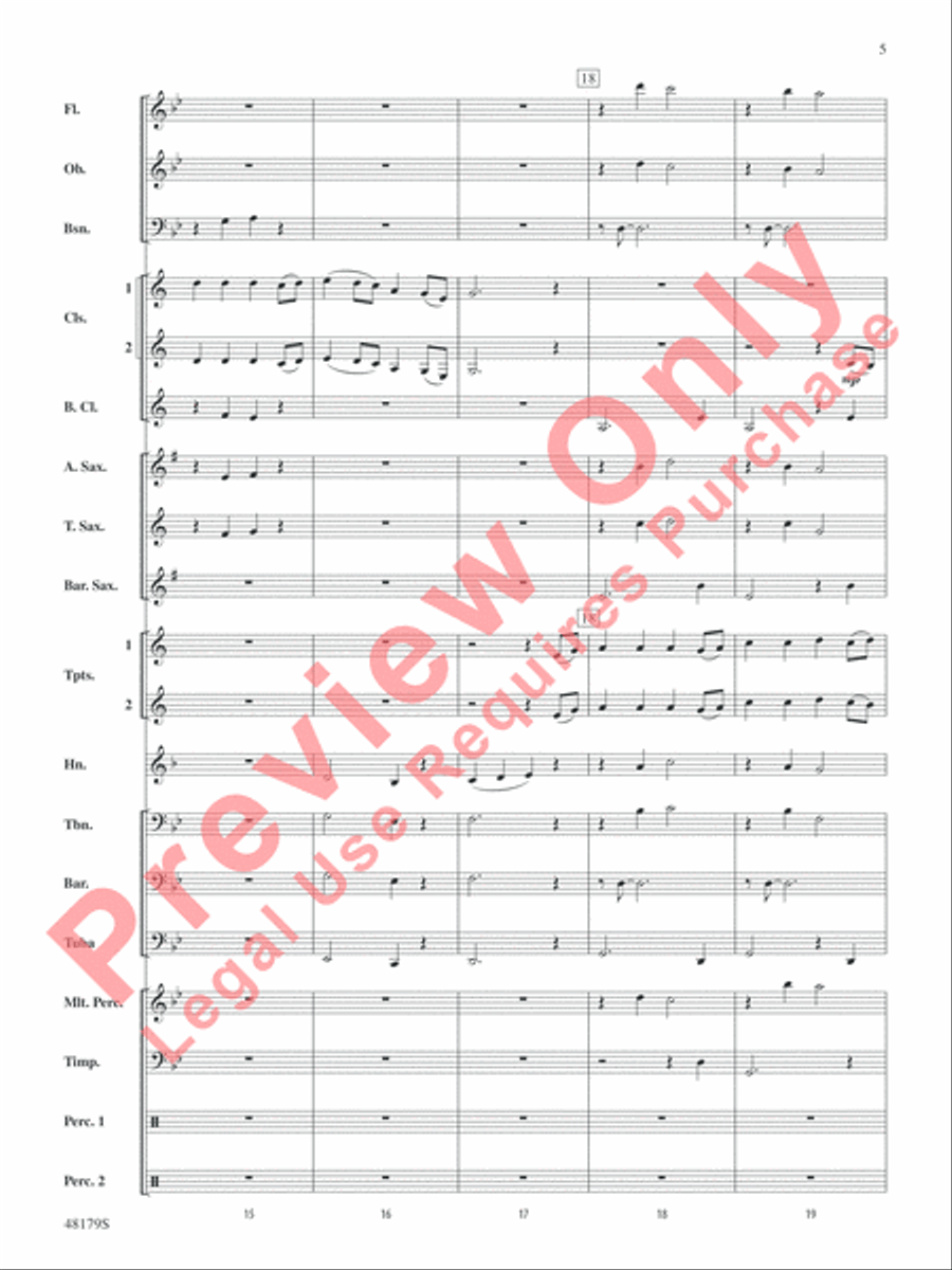 Star of the County Down Concert Band scores gallery preview page 6