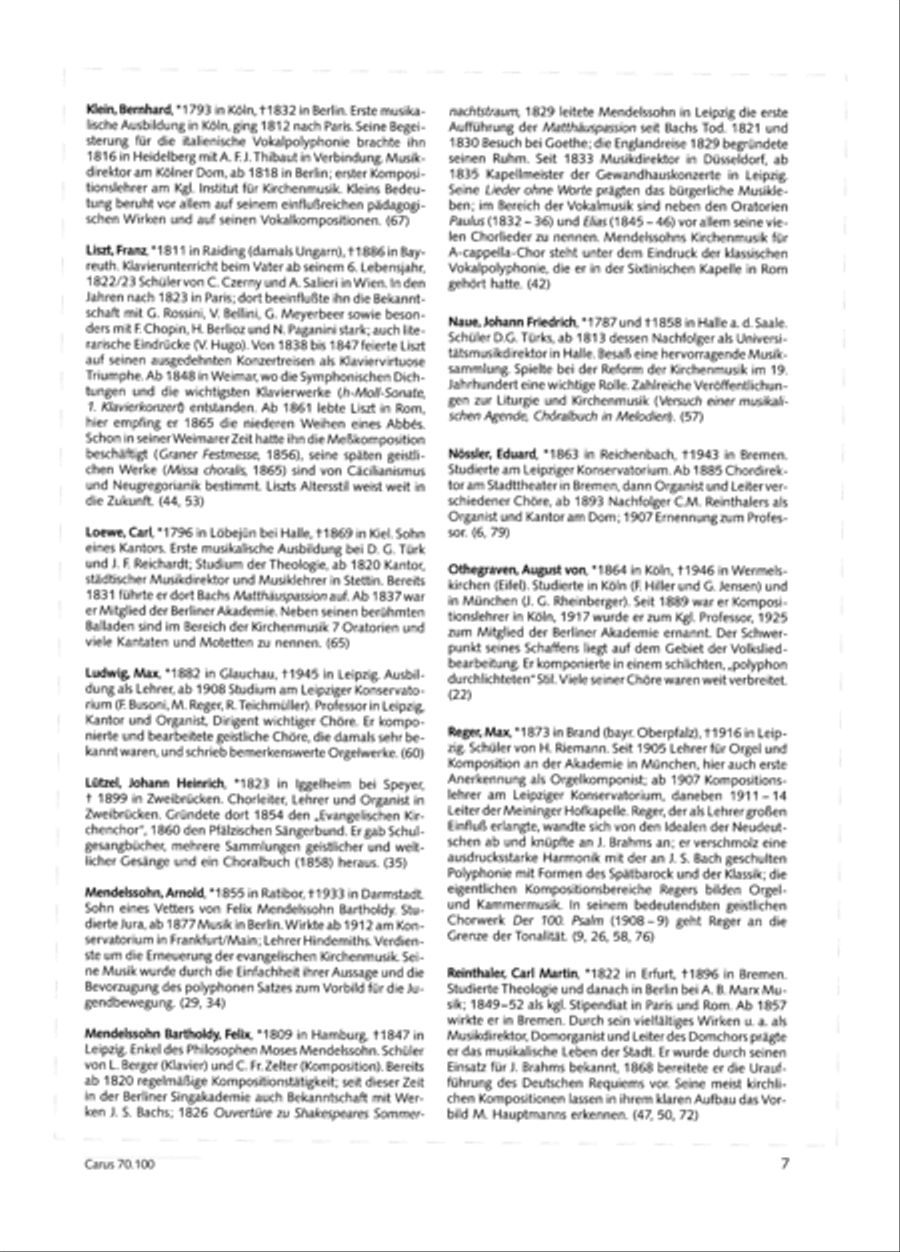 Geistliches Chorbuch der Romantik Choir scores gallery preview page 8