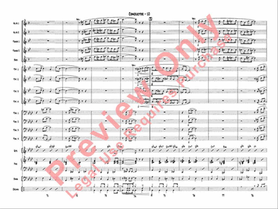 Let It Snow! Let It Snow! Let It Snow! Jazz Ensemble scores gallery preview page 13