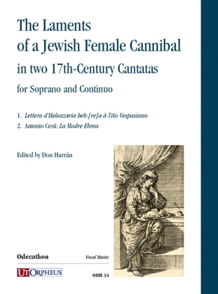Book cover for The Laments of a Jewish Female Cannibal in two 17th-Century Cantatas for Soprano and Continuo