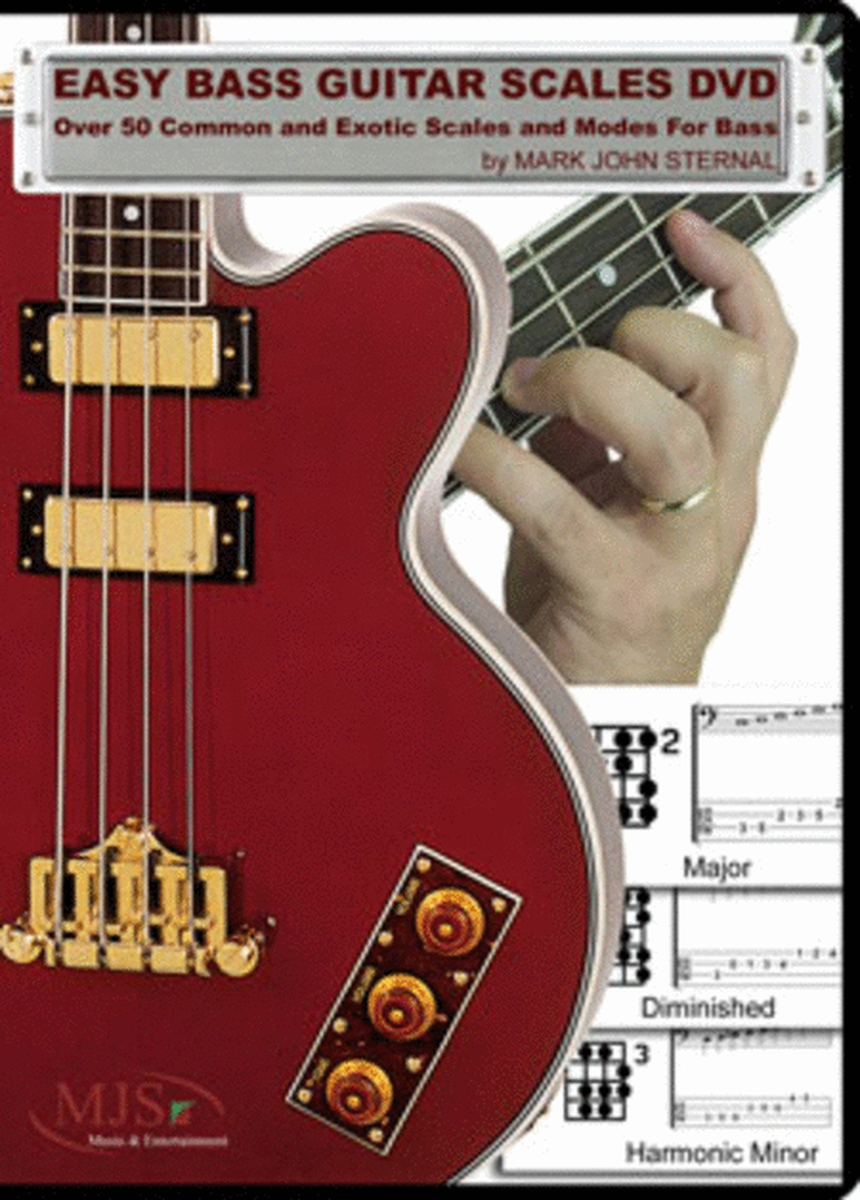 Easy Bass Guitar Scales (DVD)