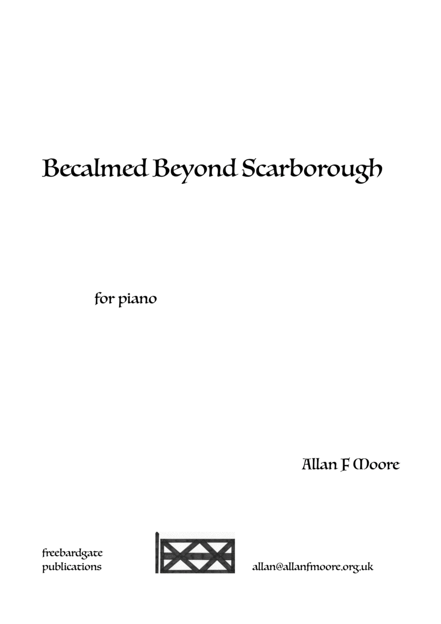 Becalmed Beyond Scarborough Piano Solo scores gallery preview page 1