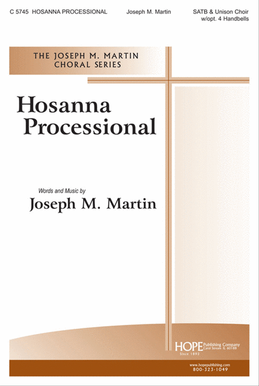 Hosanna Processional 4-Part scores gallery preview page 1