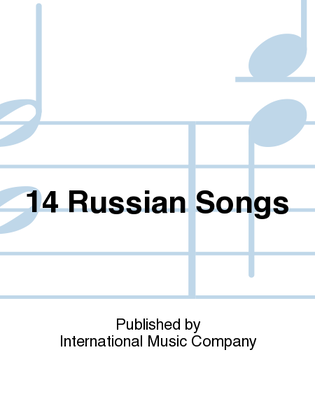 Book cover for 14 Russian Songs