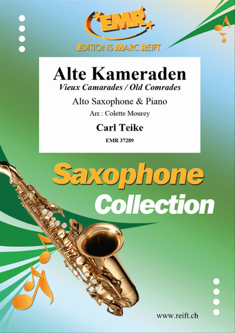 Alte Kameraden Alte Kameraden Alto Saxophone scores gallery preview page 1