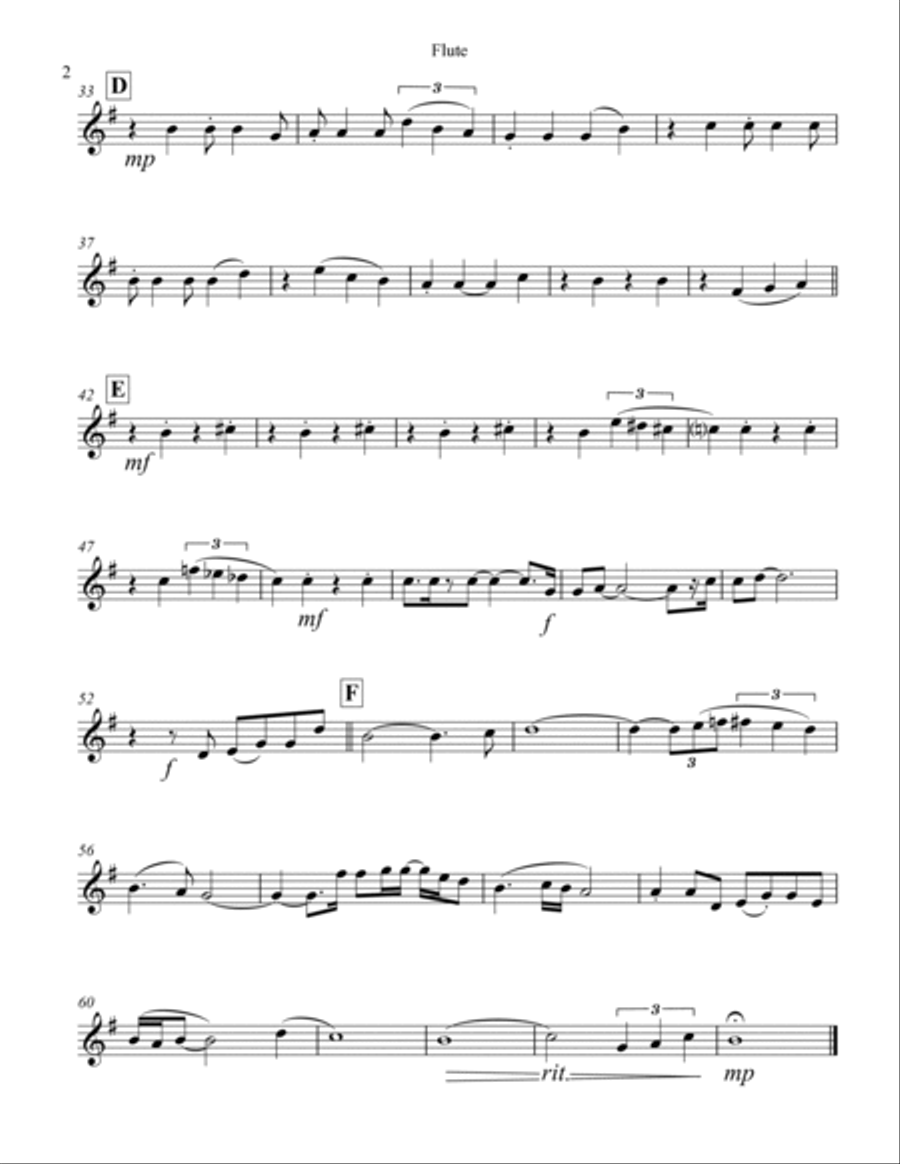 We've Only Just Begun Woodwind Quartet scores gallery preview page 6