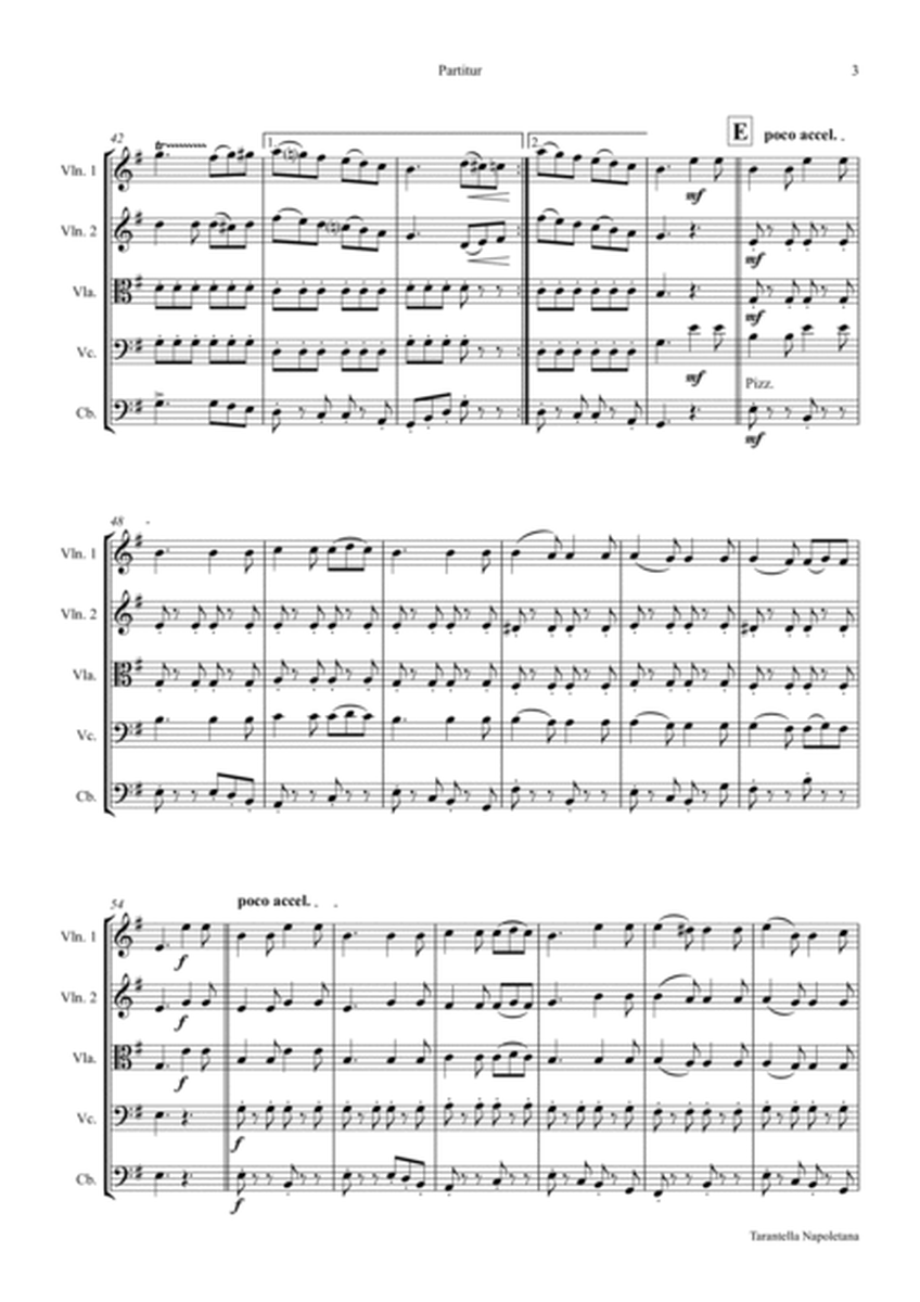Tarantella Napoletana - Italian Folk Song - String Quintet - G