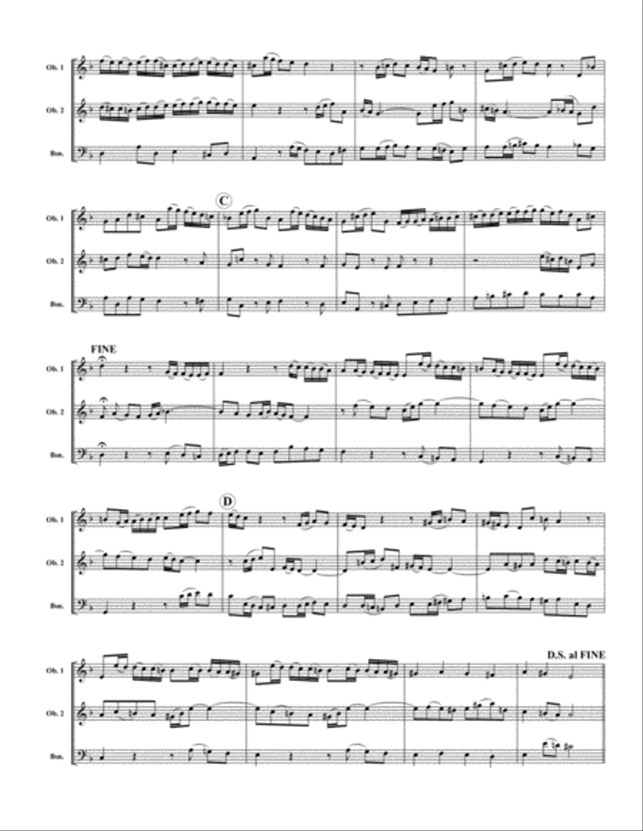 Auf Palmarum Woodwind Trio scores gallery preview page 2