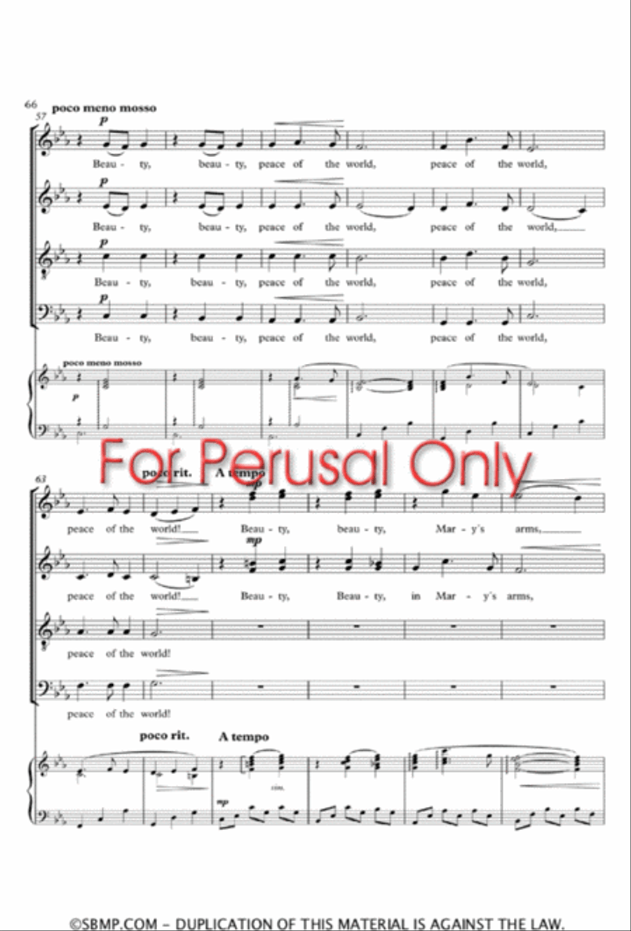 The Christmas Alleluias - SATB divisi Choral Book Divisi scores gallery preview page 67