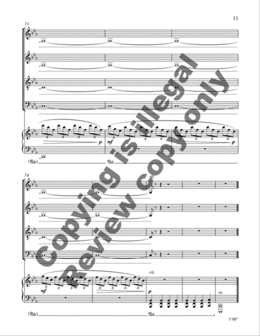 My Soul Has Grown Deep Divisi scores gallery preview page 12
