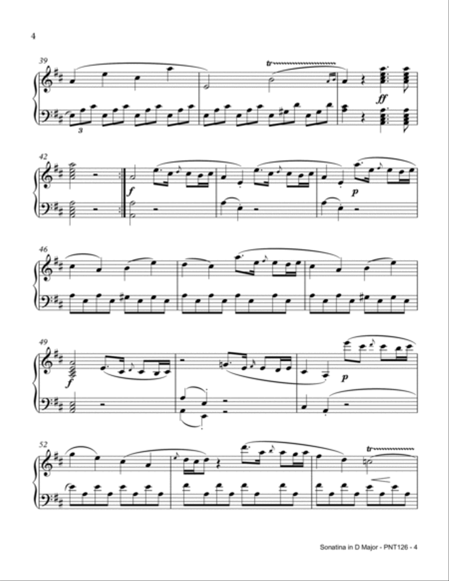 Sonatina Opus 37, Number 2 Piano Method scores gallery preview page 4