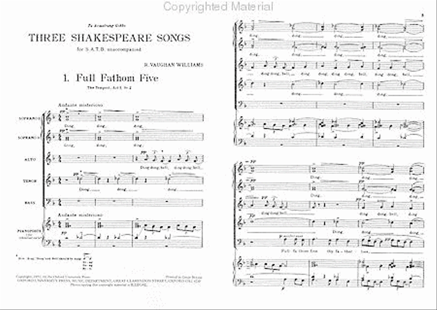Three Shakespeare Songs ATB scores gallery preview page 2
