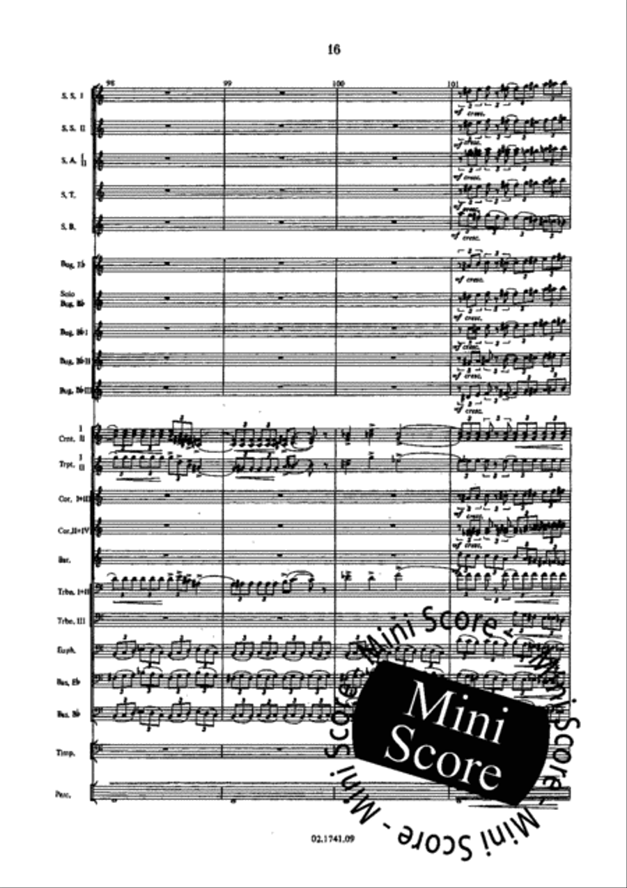 Images voor Fanfare Images voor Fanfare Concert Band scores gallery preview page 20