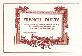 Book cover for French Duets