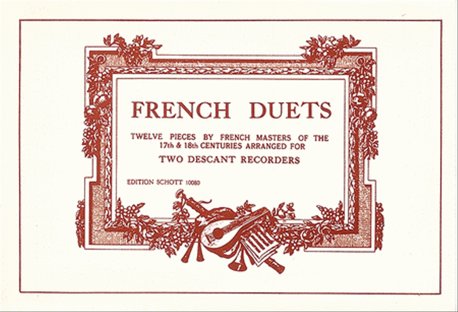 French Duets French Duets Soprano Recorder scores gallery preview page 1