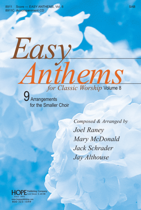 Book cover for Easy Anthems, Vol. 8