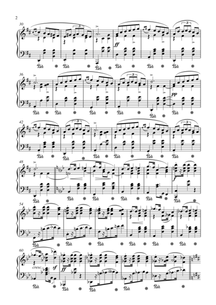 Chopin Mazurka, Op. 33 No. 2