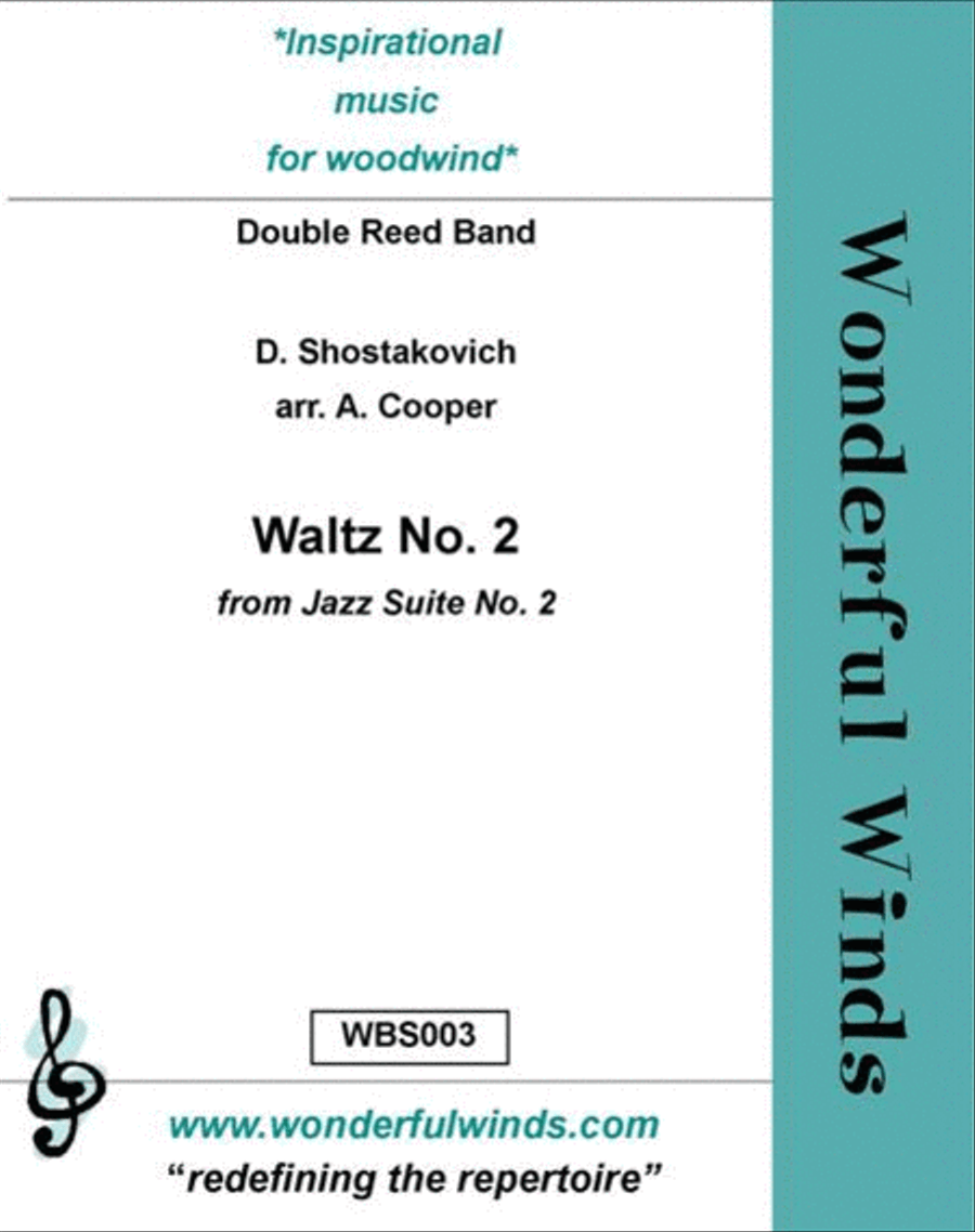 Waltz No. 2 Bassoon scores gallery preview page 1