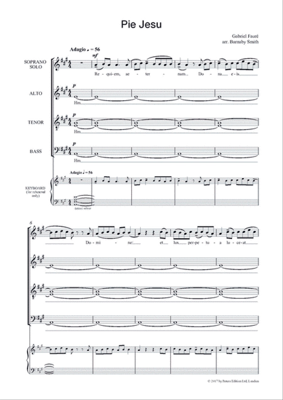 VOCES8 A Cappella Songbook 2 -- 8 Songs for 4-part Vocal Groups 4-Part scores gallery preview page 4
