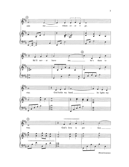 Blessed Assurance by Joel Raney Choir - Digital Sheet Music