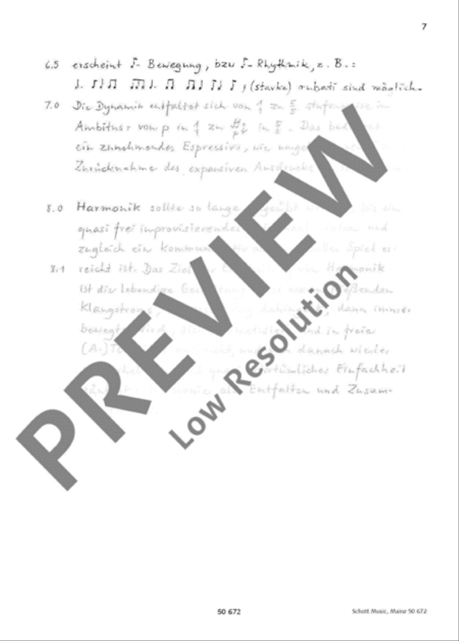 Anregungen I,2 (aus Schulmusik) Score scores gallery preview page 8