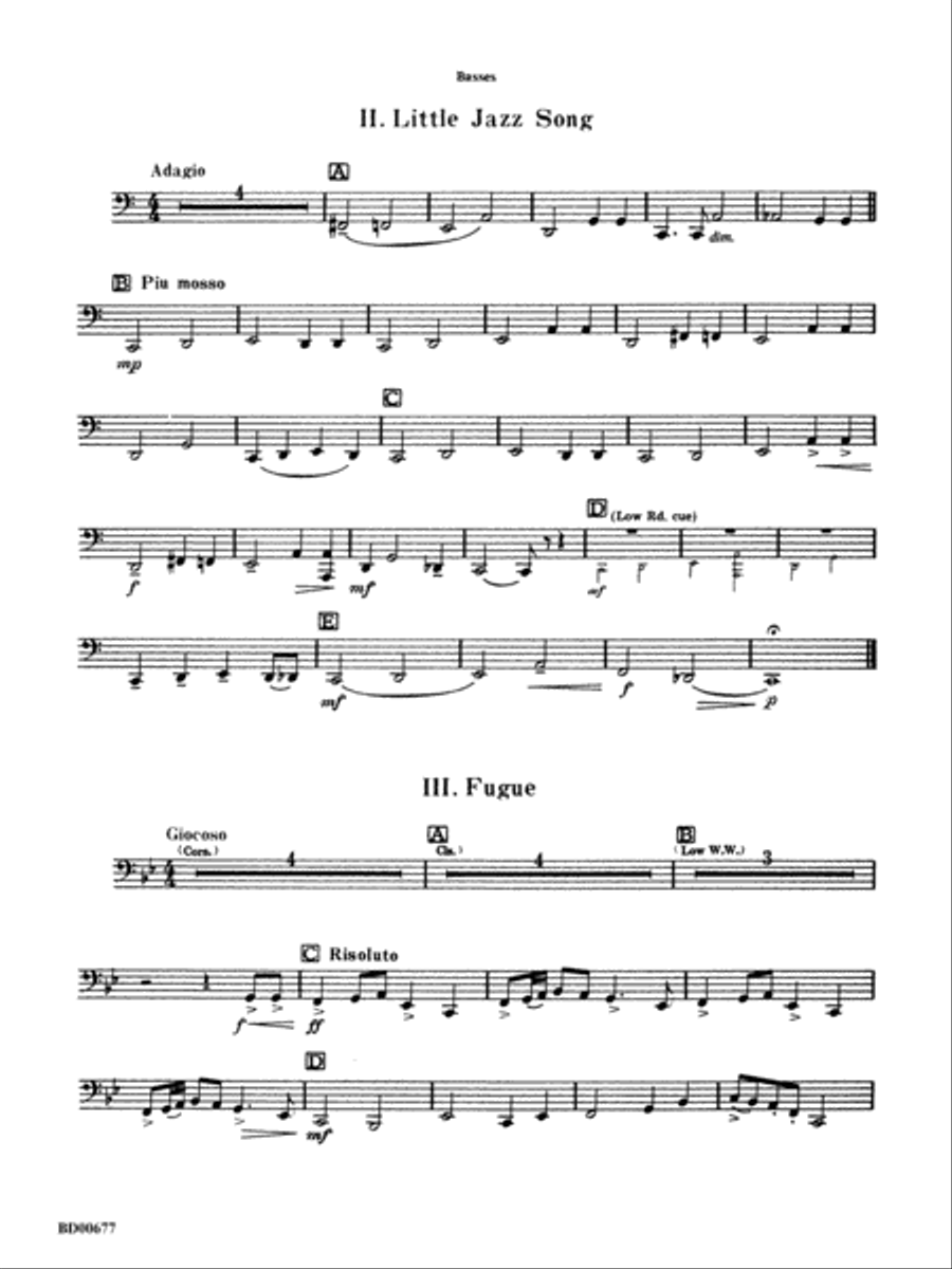 Brookshire Suite: Tuba Concert Band scores gallery preview page 2