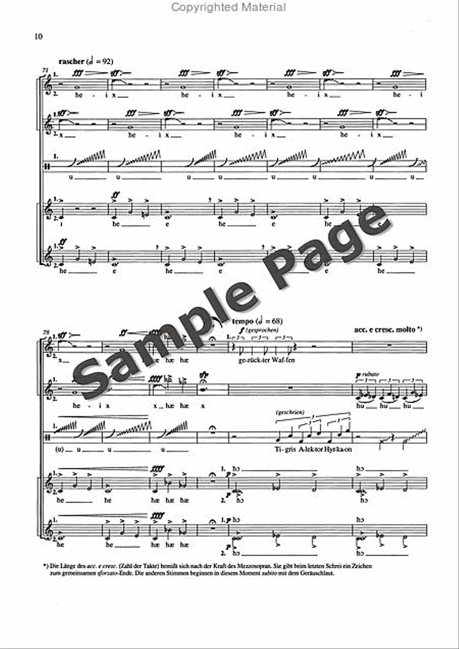 Amazones Sssaa Amazones Sssaa Women's Choir scores gallery preview page 11