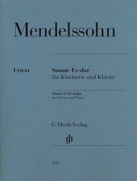 Mendelssohn : Sonata in E-flat Major