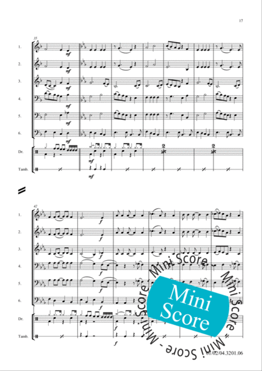 In Good Spirit In Good Spirit Concert Band scores gallery preview page 21