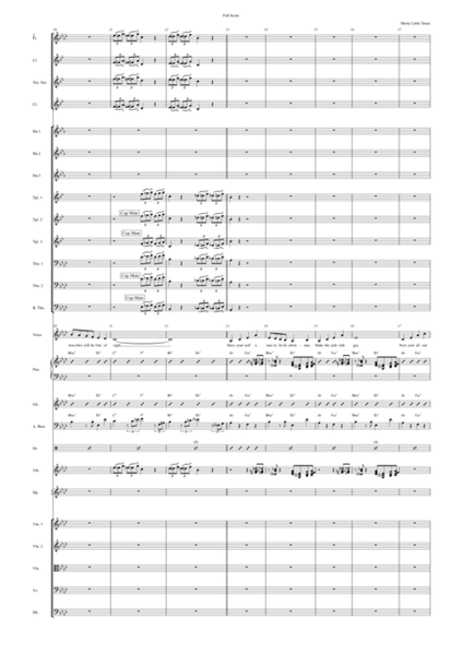 Have Yourself A Merry Little Christmas by Sarah McLachlan Full Orchestra - Digital Sheet Music