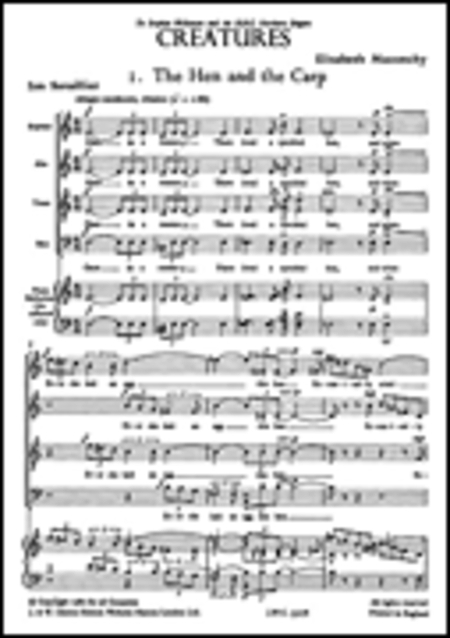 Creatures Creatures 4-Part scores gallery preview page 1