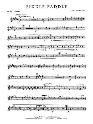 Fiddle-Faddle: 1st B-flat Trumpet