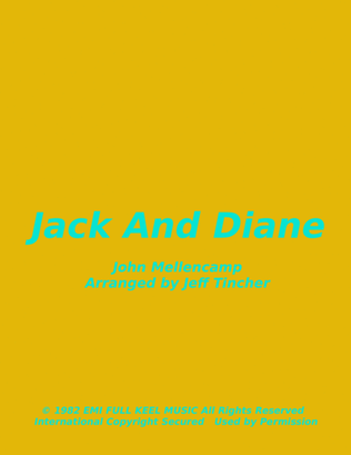 Book cover for Jack And Diane