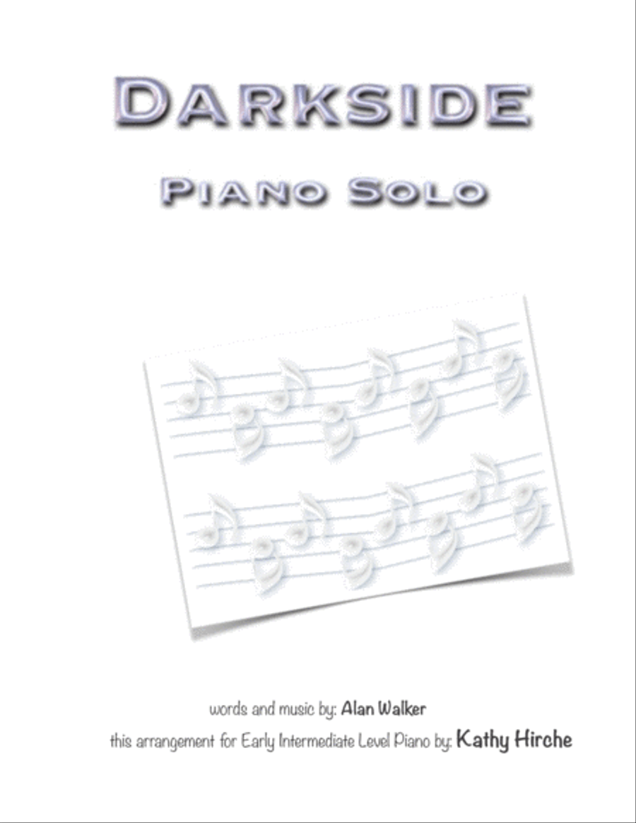 Darkside Piano Solo scores gallery preview page 1