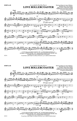 Love Rollercoaster: Horn in B flat