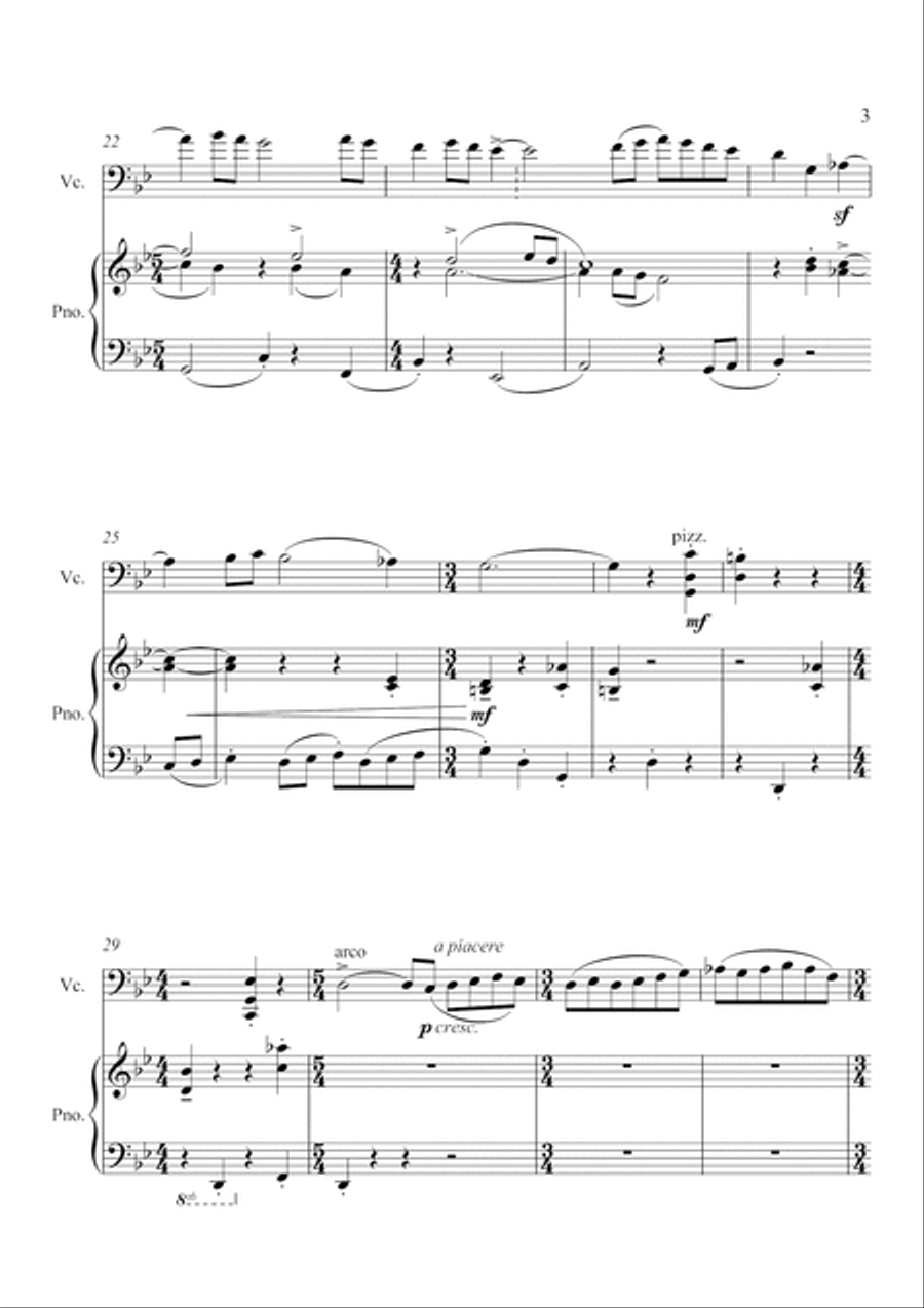 Sarabandoid String Duet scores gallery preview page 3